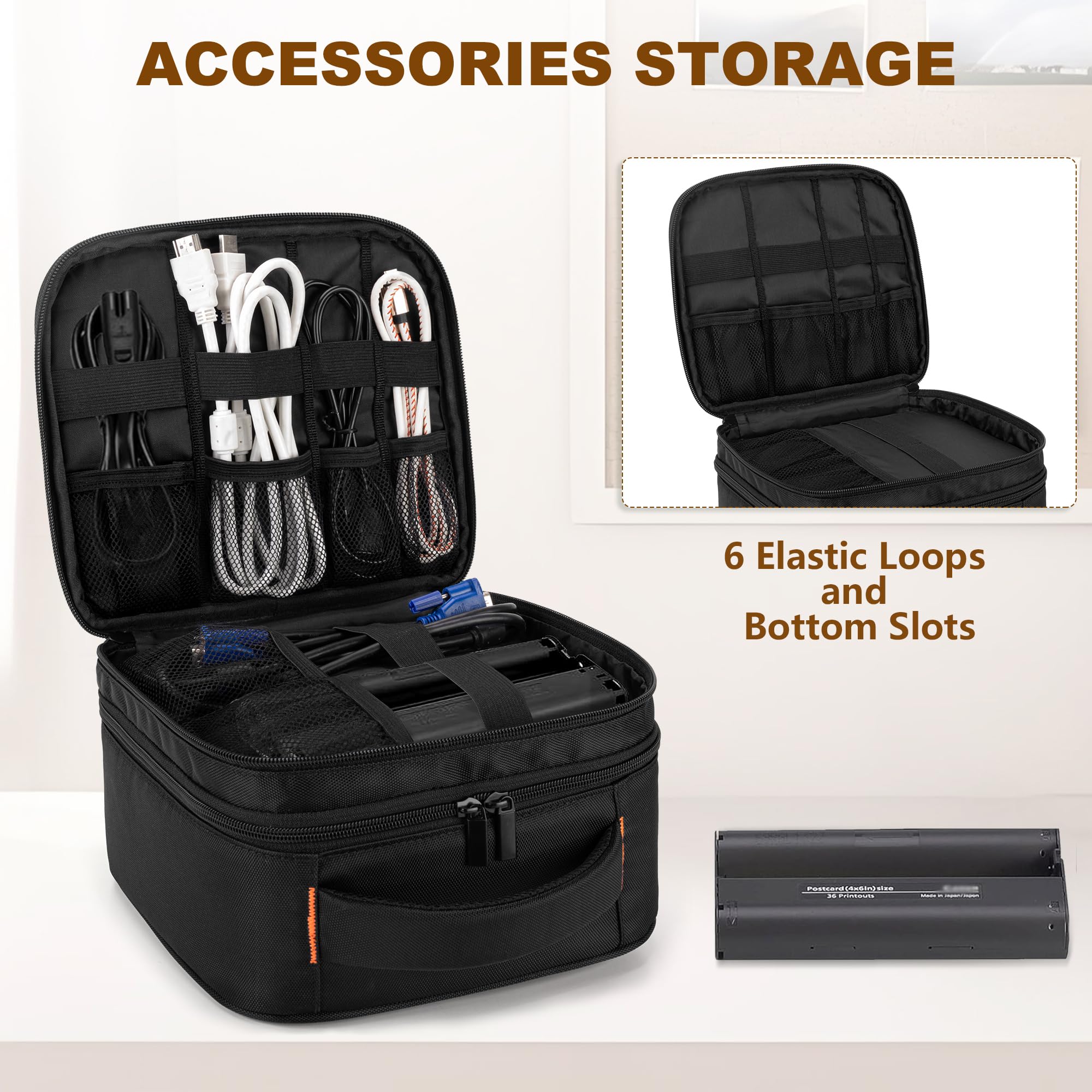 Amazon.com: CURMIO Double Layer Photo Printer Case Compatible with